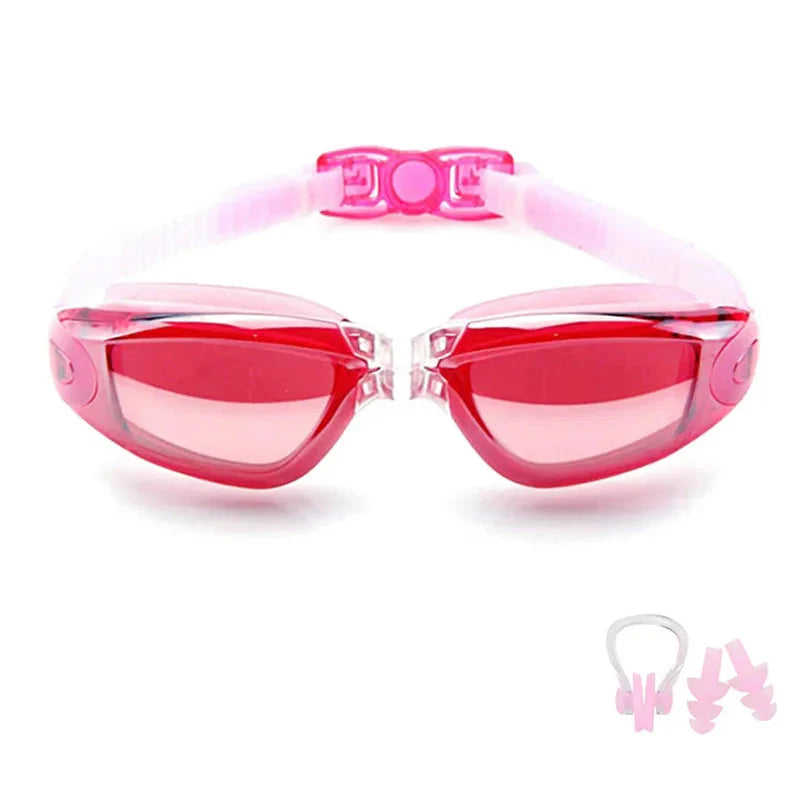 Swimming Goggles for Men & Women – Anti-Fog UV Protection (for Adults & Kids)