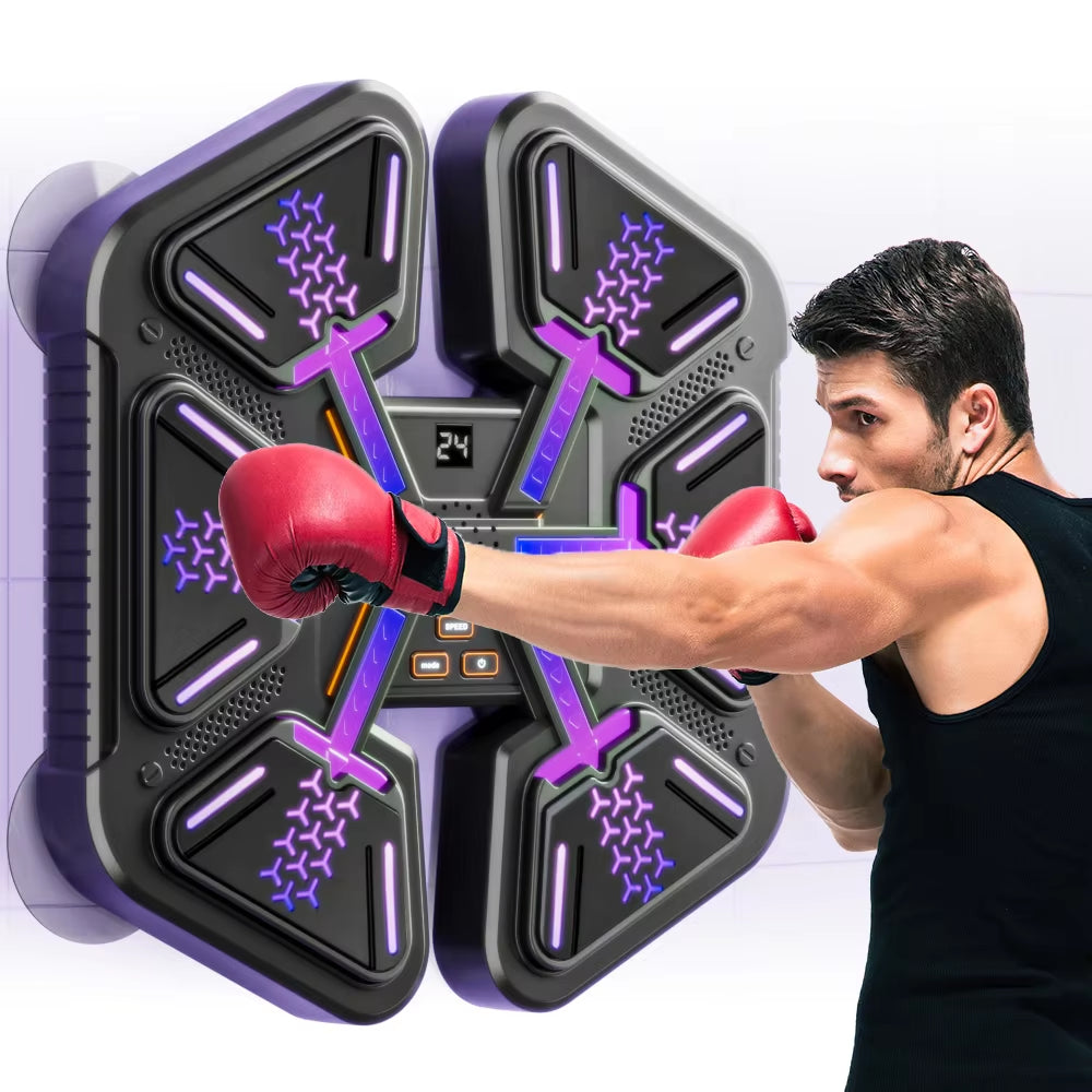 New Smart Music Boxing Machine for Adults/Children, At Home Boxing Response Trainer Wall Target
