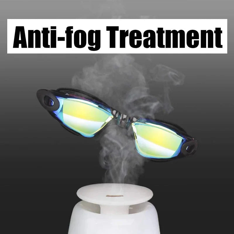 Swimming Goggles for Men & Women – Anti-Fog UV Protection (for Adults & Kids)
