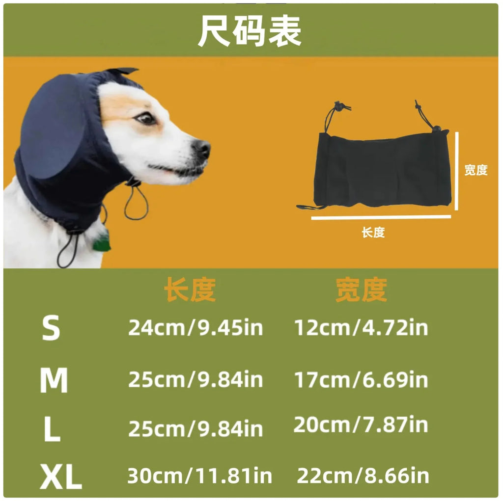Pet Ear Muffs - Noise Cancelling & Comfortable Headgear for Dogs