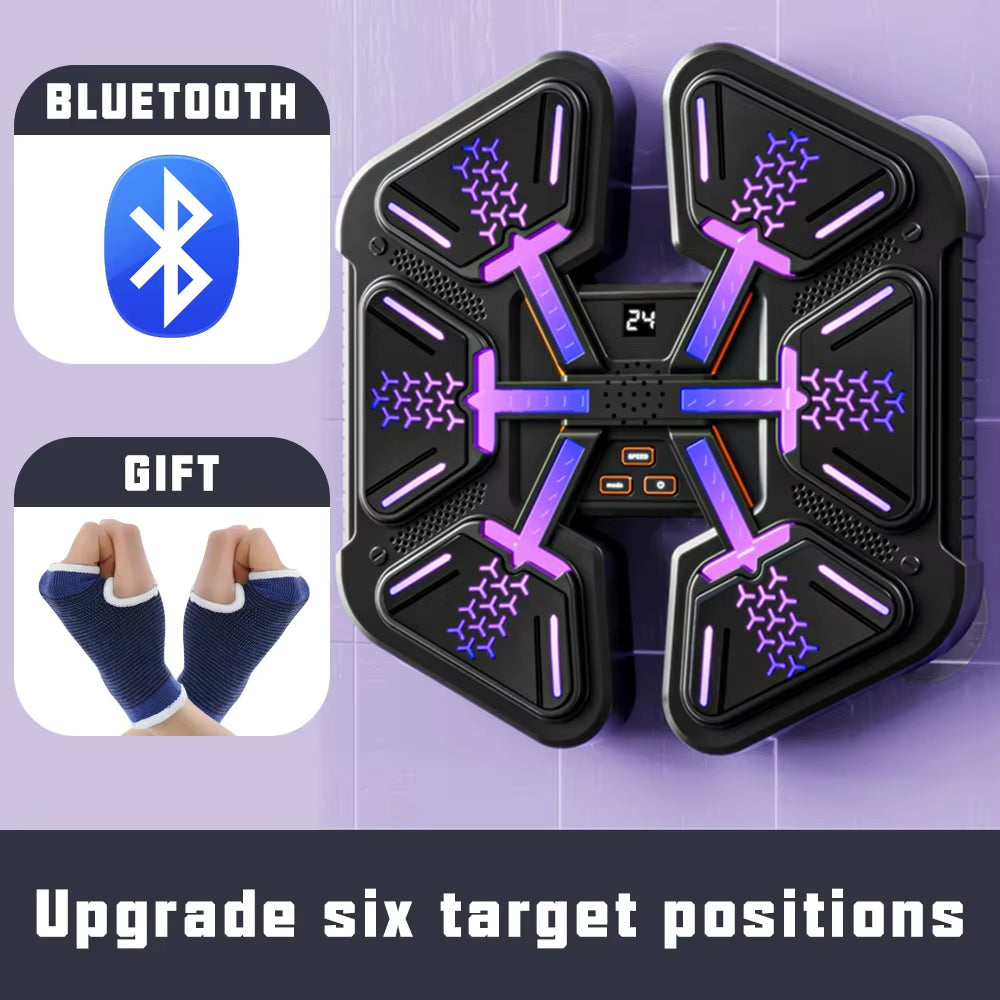 New Smart Music Boxing Machine for Adults/Children, At Home Boxing Response Trainer Wall Target
