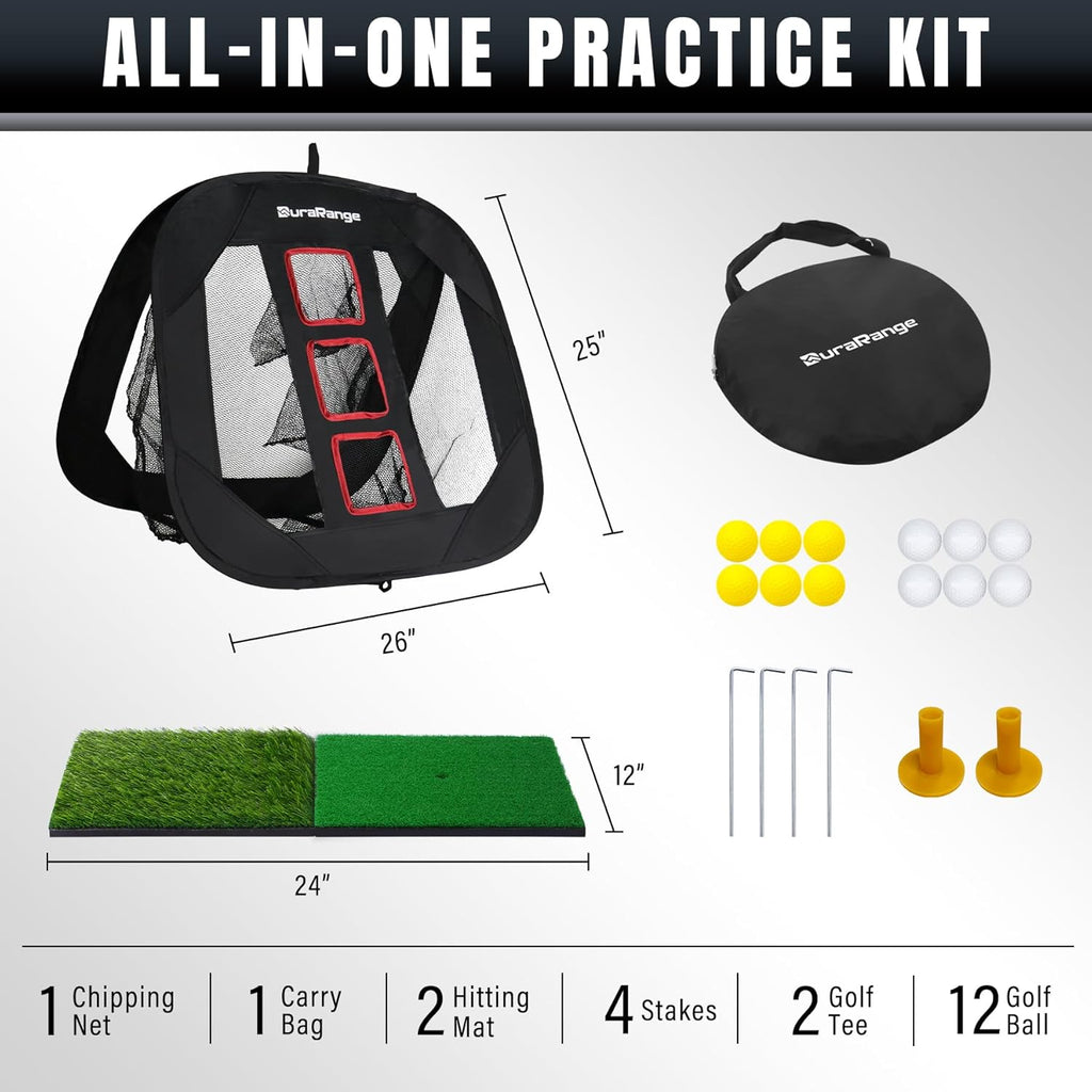 Pop-Up Golf Chipping Net