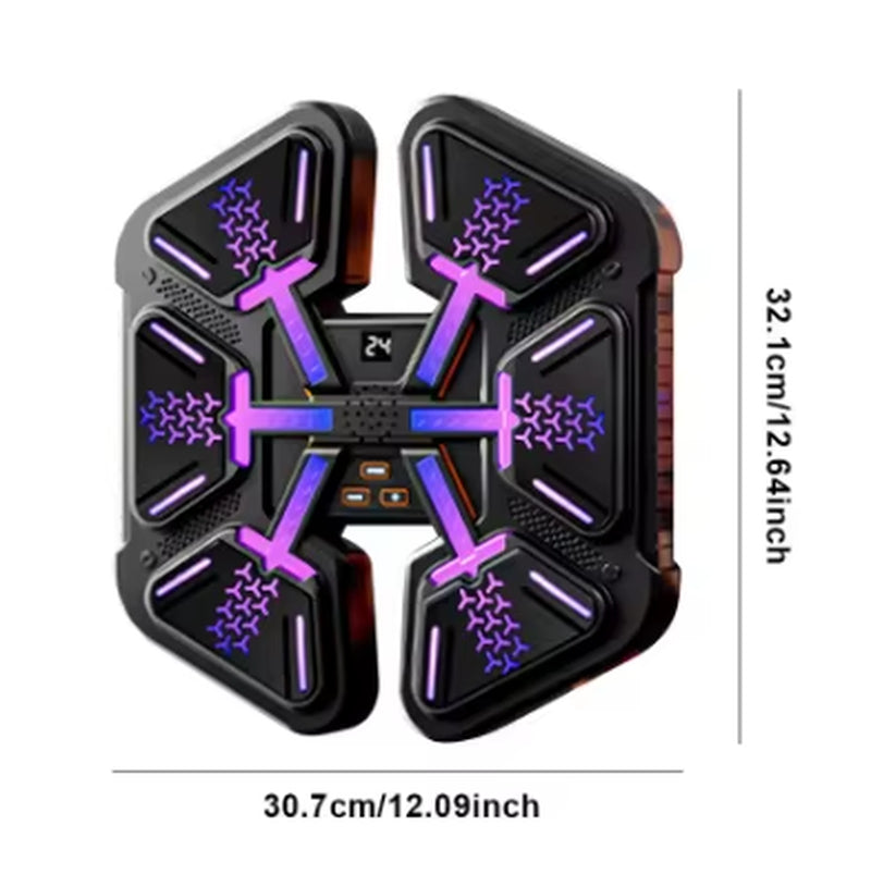 New Smart Music Boxing Machine for Adults/Children, At Home Boxing Response Trainer Wall Target