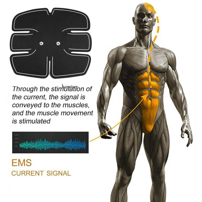 Easy Abs: Ems Electric Muscle Stimulator for Abs