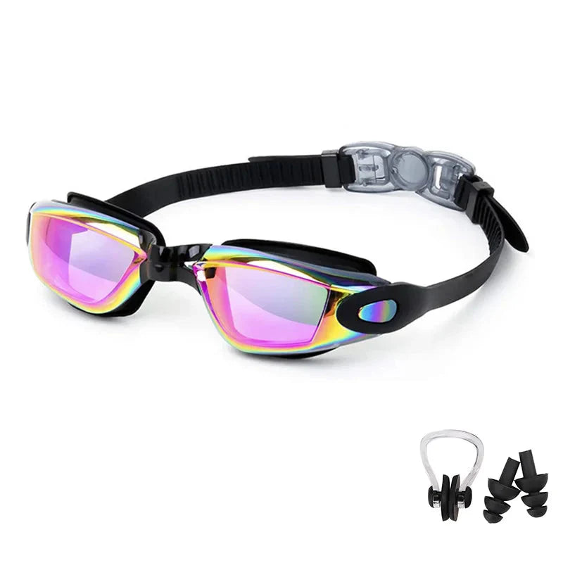 Swimming Goggles for Men & Women – Anti-Fog UV Protection (for Adults & Kids)