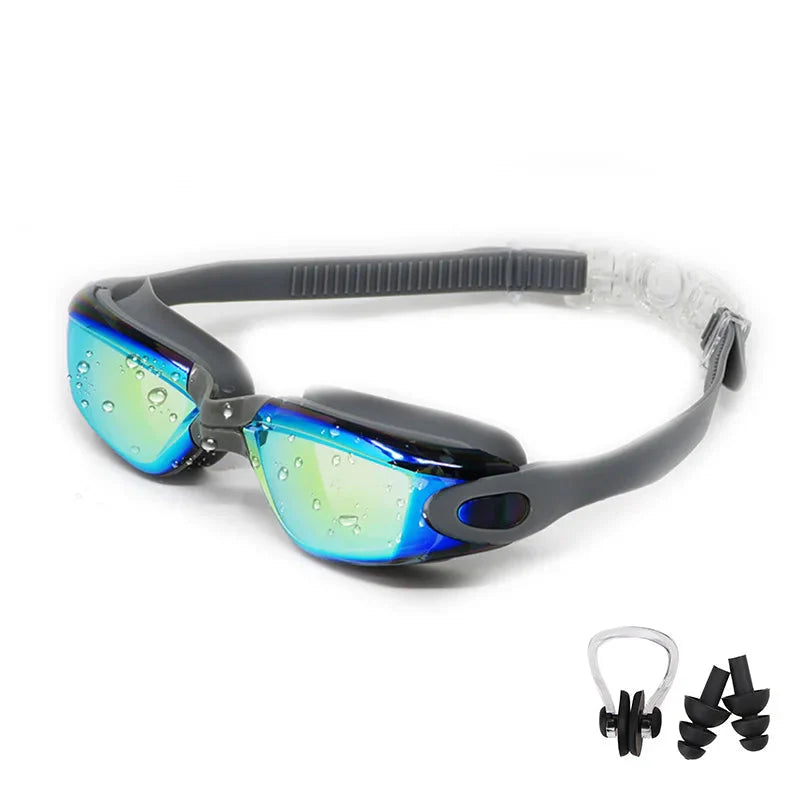 Swimming Goggles for Men & Women – Anti-Fog UV Protection (for Adults & Kids)