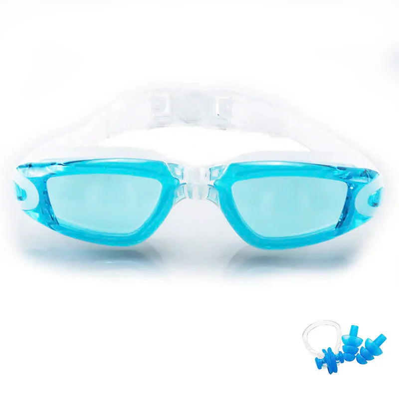 Swimming Goggles for Men & Women – Anti-Fog UV Protection (for Adults & Kids)