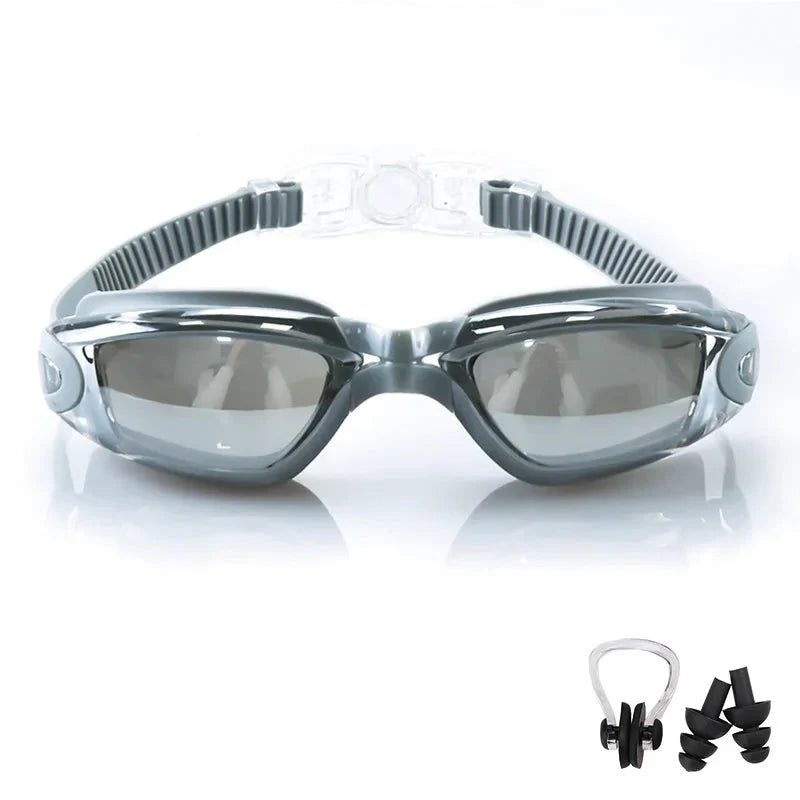 Swimming Goggles for Men & Women – Anti-Fog UV Protection (for Adults & Kids)