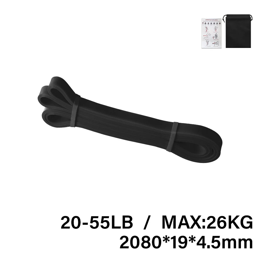 Heavy Duty Latex Resistance Band Exercise Elastic Band for Sport Strength Pull up Assist Band Workout