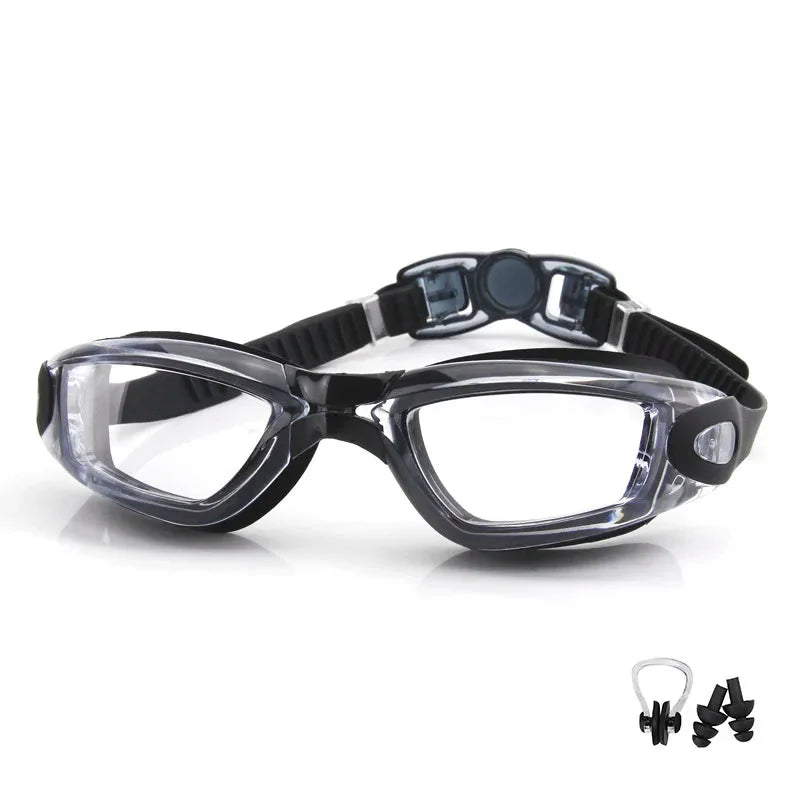 Swimming Goggles for Men & Women – Anti-Fog UV Protection (for Adults & Kids)