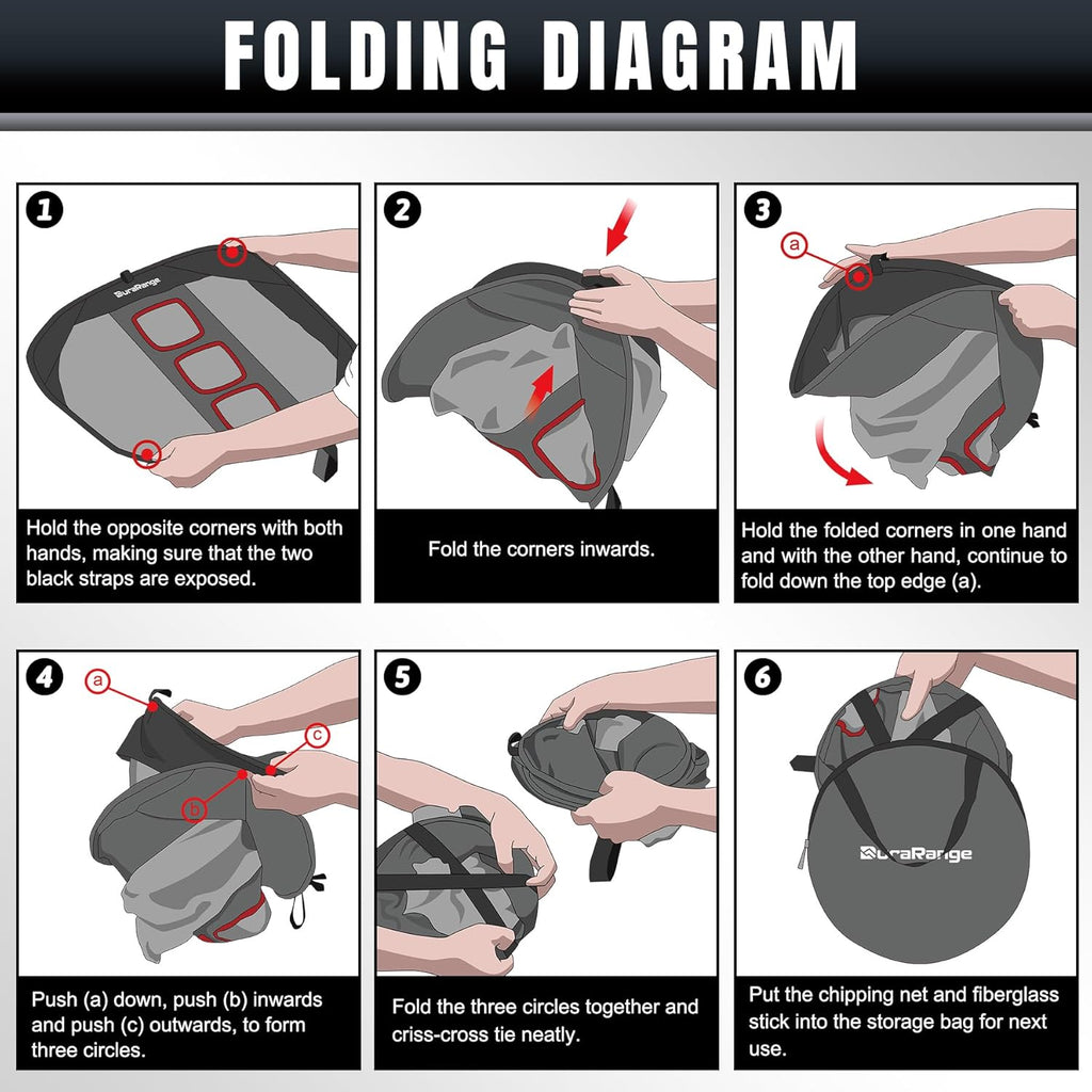 Pop-Up Golf Chipping Net